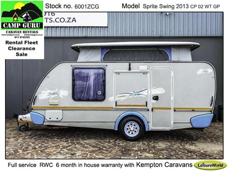 2013  Sprite Swing Caravan (On Road)