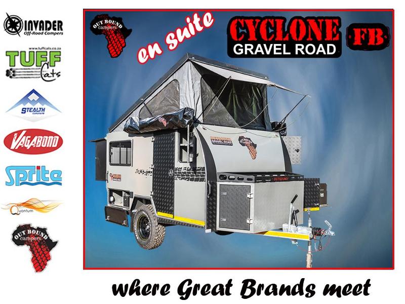 2025  Outbound Cyclone FB En-Suite Caravan (Gravel Road)